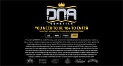 Desktop Screenshot of dnagenetics.com